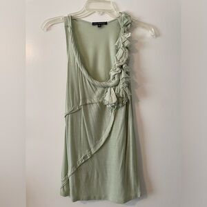 Anthropologie One September Sage Alchemilla Tank Top